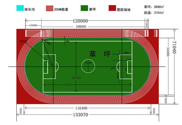 标准塑胶跑道